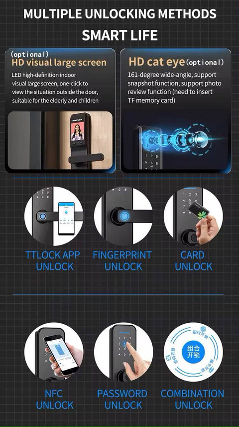 Biometric Smart Door Lock  - S034