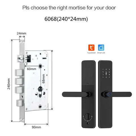 Biometric Smart Door Lock  - S047