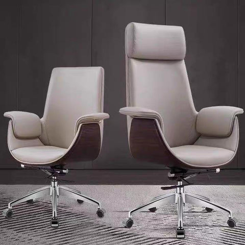 Ergonomic Executive Office Chair- White