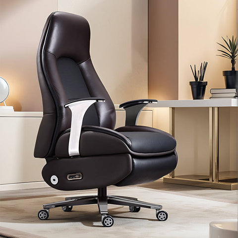 Modern Ergonomic Electric Massage Chair- Black