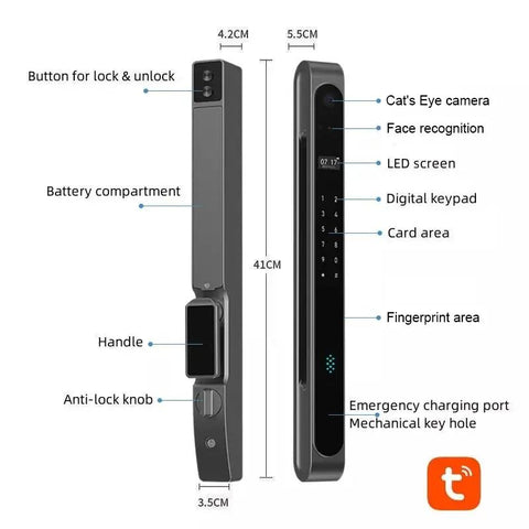 Biometric Smart Door Lock  - F043
