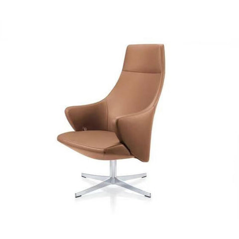 High Back Brown Executive Recliner Chair
