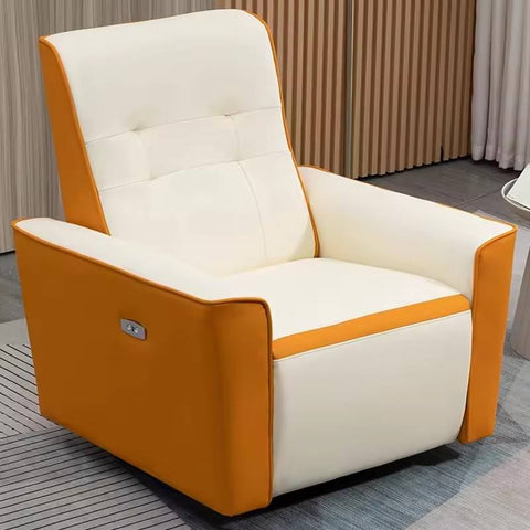 LuxePod Electric Recliner- Orange