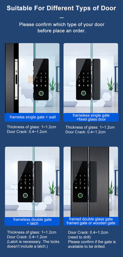 Biometric Smart Door Lock  - G009