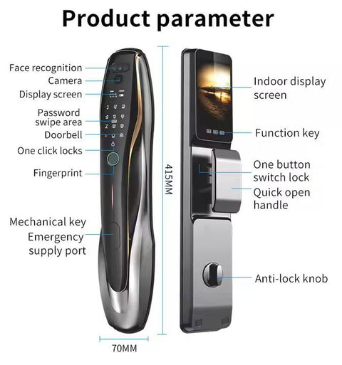 Biometric Smart Door Lock  - F101