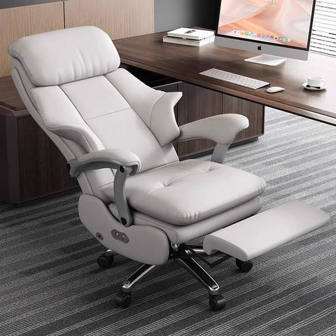 LuxeMassage Pro Executive Recliner Chair- Grey