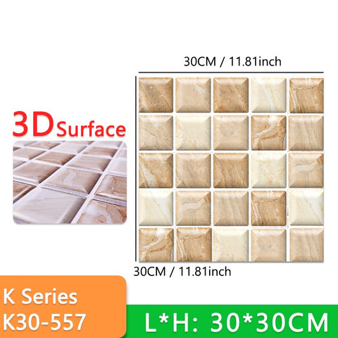 10pcs Marble Floor Sticker