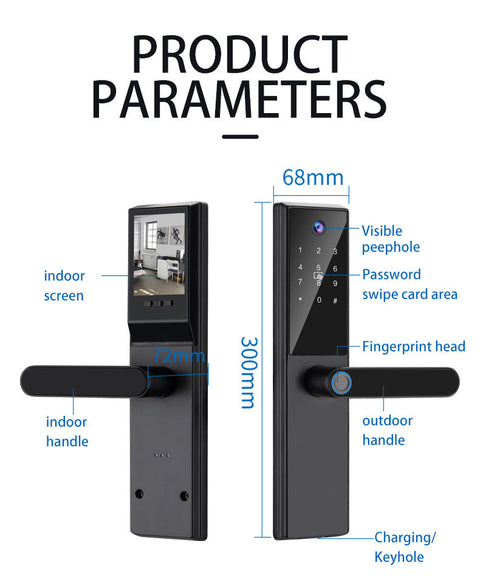 Biometric Smart Door Lock  - S018A