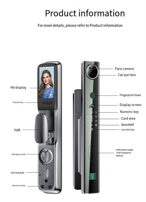 Biometric Smart Door Lock  - F033