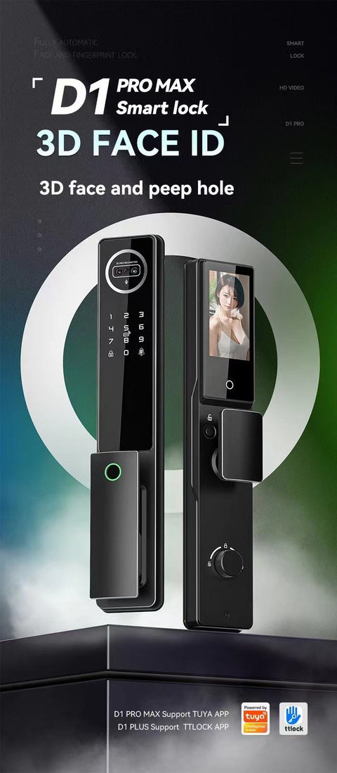 Biometric Smart Door Lock  - F022