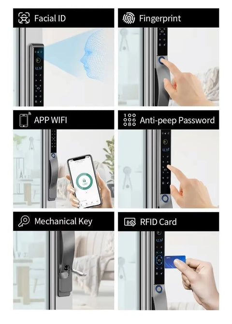 Biometric Smart Door Lock  - F042
