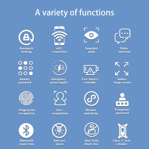 Biometric Smart Door Lock  - F027