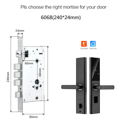 Biometric Smart Door Lock  - S002