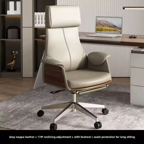 Modern Lightweight Luxury Office Chair – High-Design Adjustable Executive Boss Chair