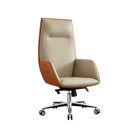Luxury High-Back Executive PU Office Chair