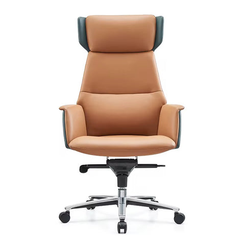 Luxury PU Leather Swivel Office Chair