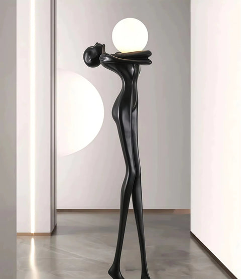 Humanoid Art Sculpture Floor Lamp