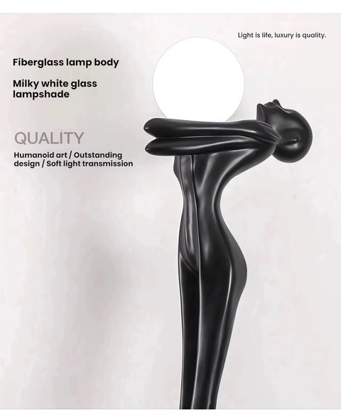 Humanoid Art Sculpture Floor Lamp