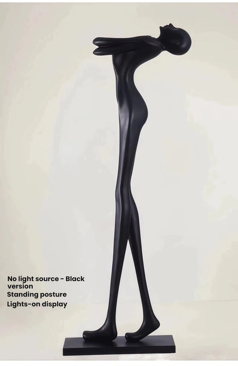 Humanoid Art Sculpture Floor Lamp
