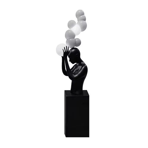 Abstract Human Figure Floor Lamp
