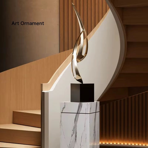 Modern Luxury Resin Sculpture Decor