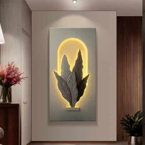 3D LED Botanical Wall Art