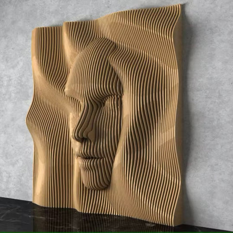 Luxury Wooden Wall Decor Panel