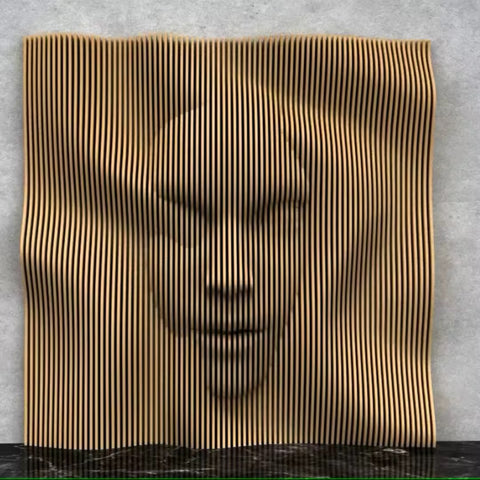 Luxury Wooden Wall Decor Panel