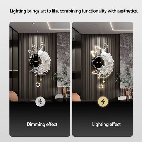 LED 3D Metal Wall Art