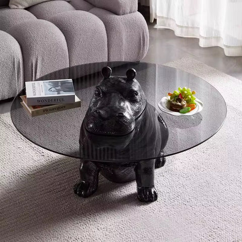 Hippo Glass Coffee Table