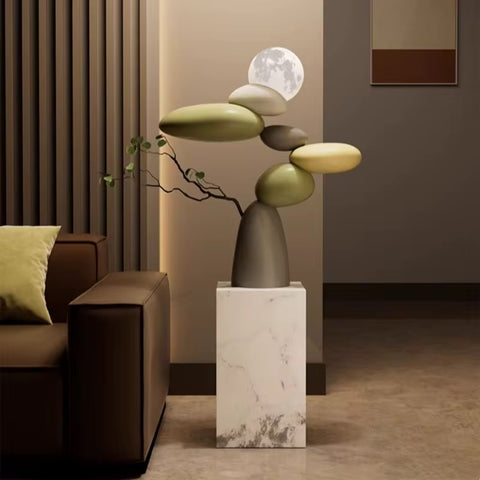 Luxury Round Storage Coffee Table
