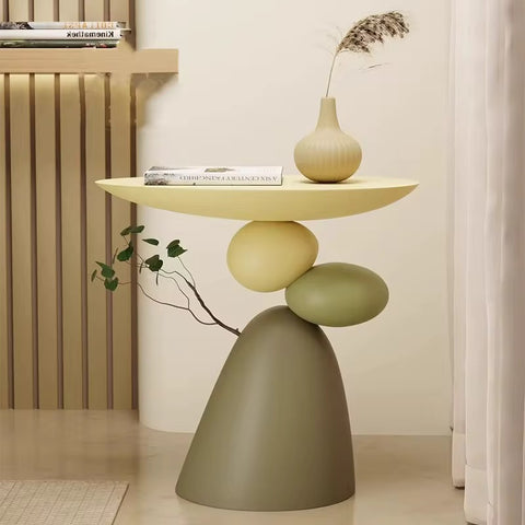 Luxury Round Storage Coffee Table