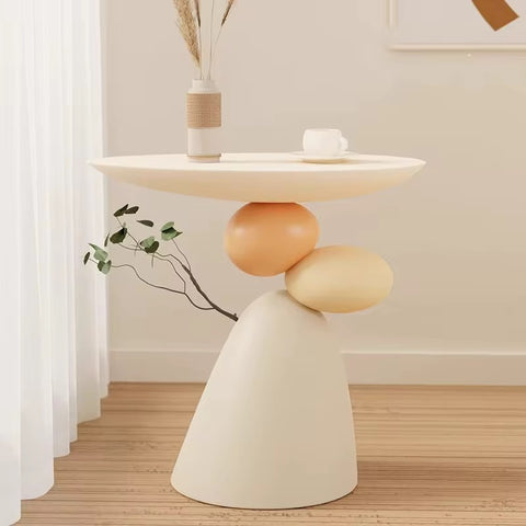 Luxury Round Storage Coffee Table