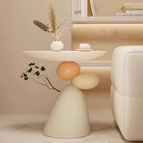 Luxury Round Storage Coffee Table
