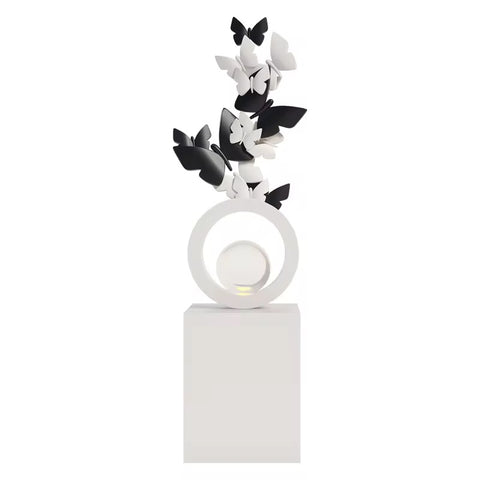 Butterfly Resin Floor Lamp