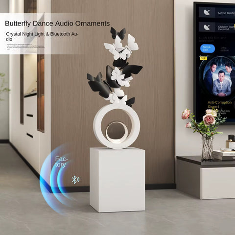 Butterfly Resin Floor Lamp