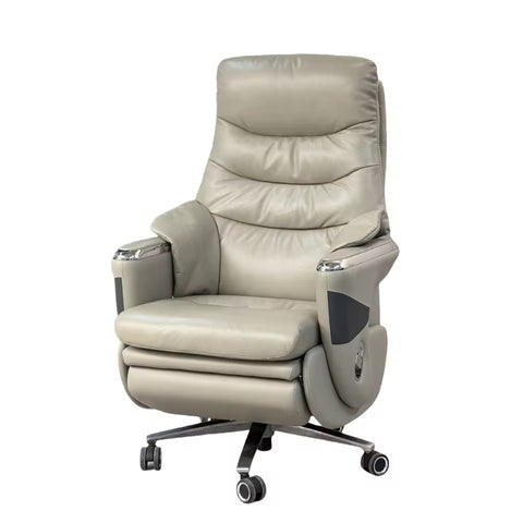 Luxury Super Deluxe 8D Zero Gravity Full Body Massage Chair - White