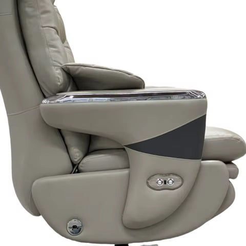 Luxury Super Deluxe 8D Zero Gravity Full Body Massage Chair - Light Khaaki