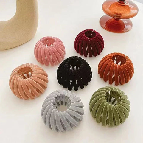 Ponytail Hair Rings Clips