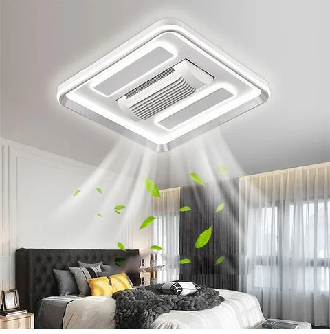 Smart 2-in-1 LED Ceiling Fan Light- SquareX