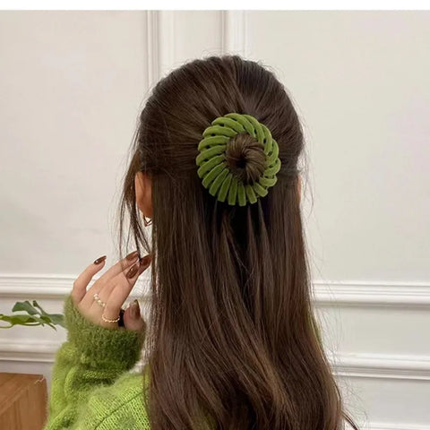 Ponytail Hair Rings Clips