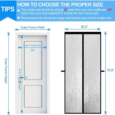 Magnetic  Door Cover
