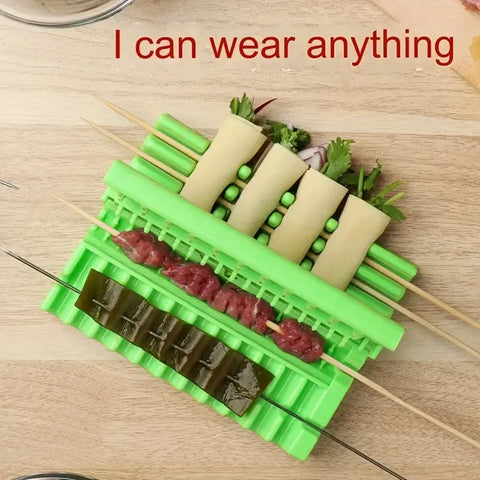 barbecue skewering tool
