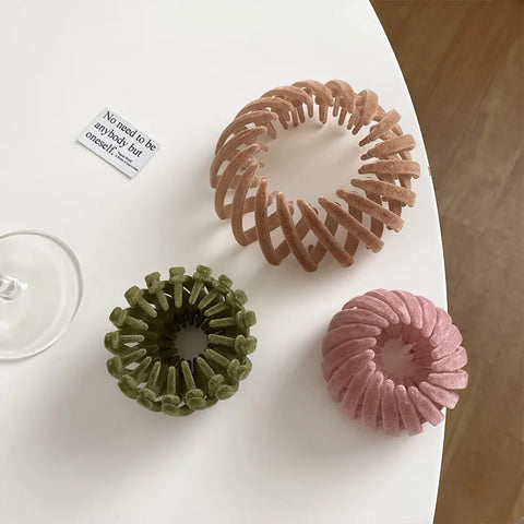 Ponytail Hair Rings Clips