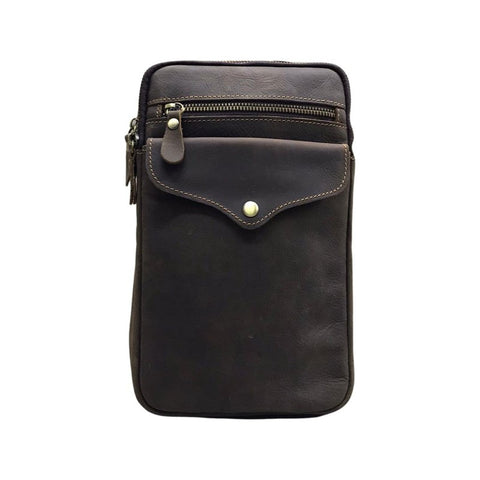 Genuine Leather Neck Pouch