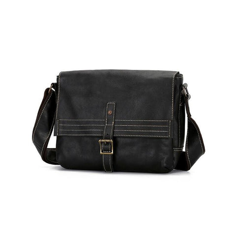 Leather Satchel Bag Messenger Bag for Men