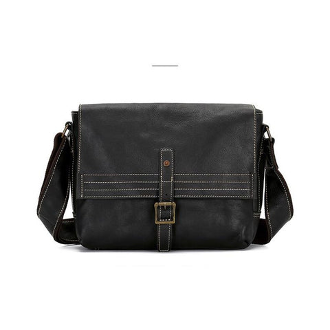 Leather Satchel Bag Messenger Bag for Men