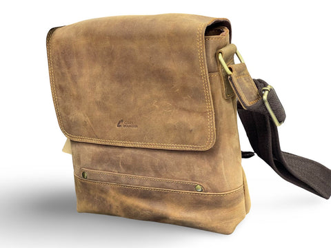 Messenger Crossbody Leather Bag