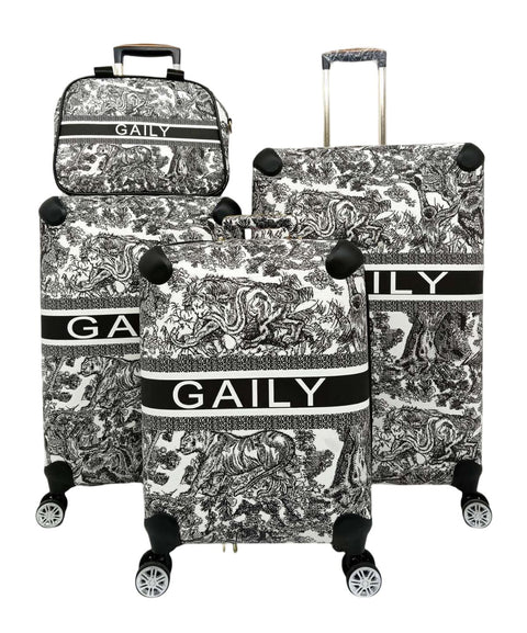 Gaily Premium 4-Piece Luggage Set