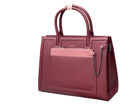 BAGCO Urban Element Tote- Moderate Pink